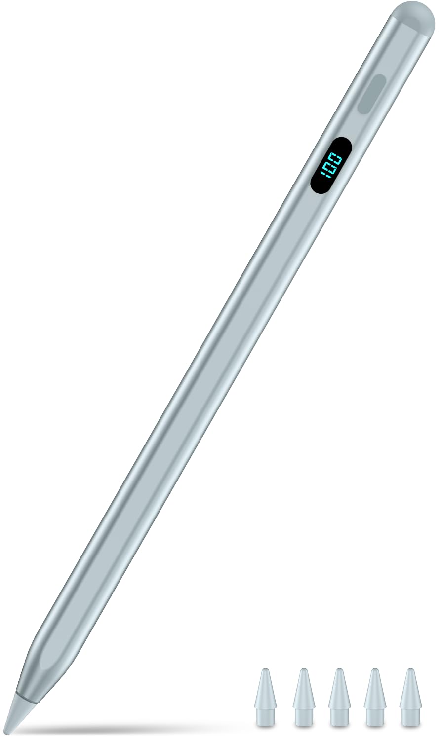 Stylus Pencil Magnétique pour iPad — Anti-Paume, Détection d'Inclinaison, Charge USB-C Rapide