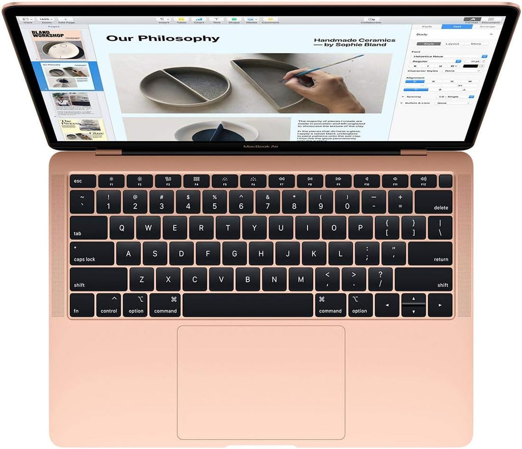 Apple MacBook Air (13-inch Retina display, 1.6GHz dual-core Intel Core i5, 128GB) - Gold (Renewed)
