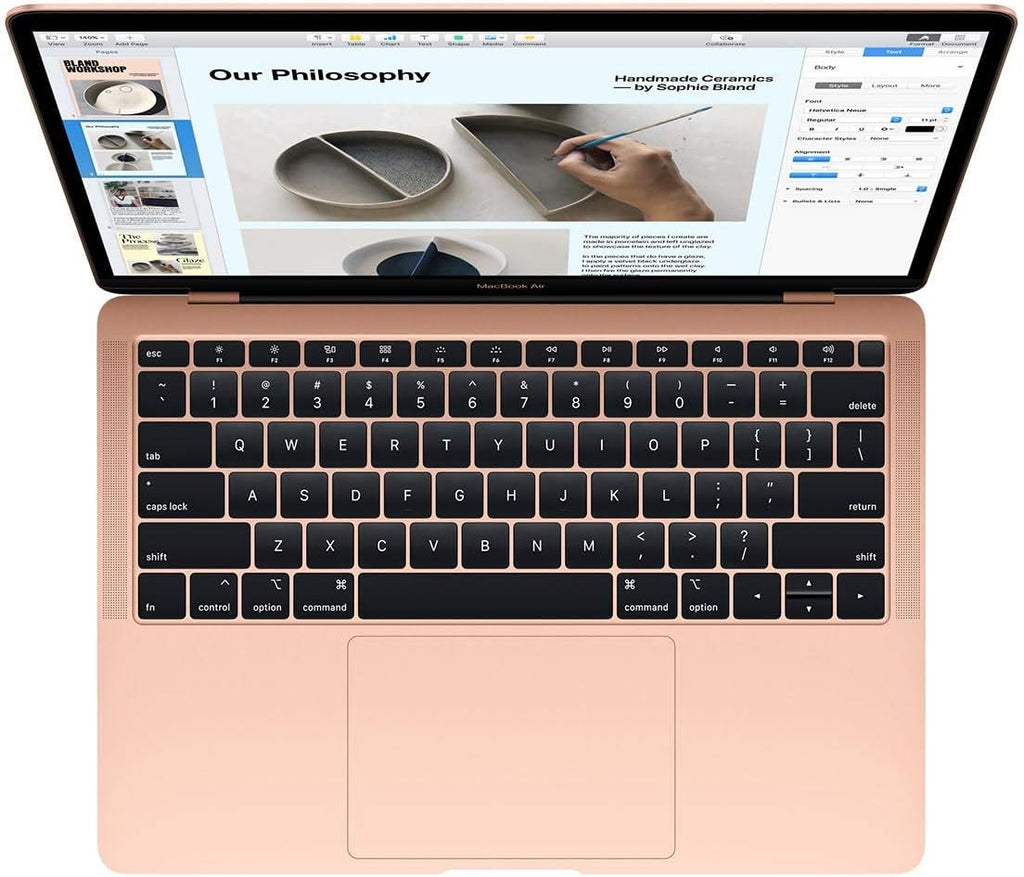 Apple MacBook Air (13-inch Retina display, 1.6GHz dual-core Intel Core i5, 128GB) - Gold (Renewed)