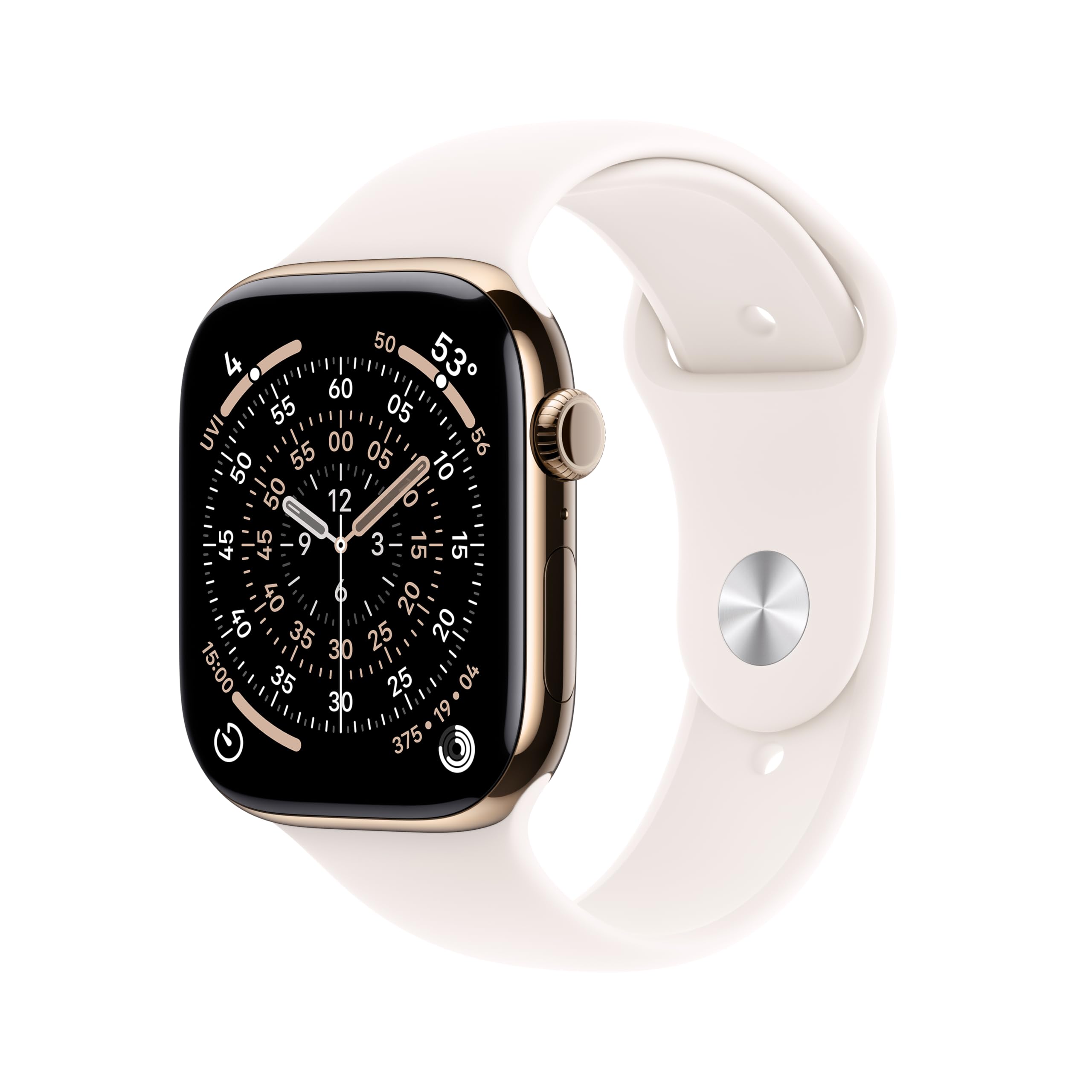 Apple Watch Series 11 [GPS 42mm] Smartwatch with Jet Black Aluminum Case with Black Sport Band - S/M. Sleep Score, Fitness Tracker, Health Monitoring, Always-On Display, Water Resistant