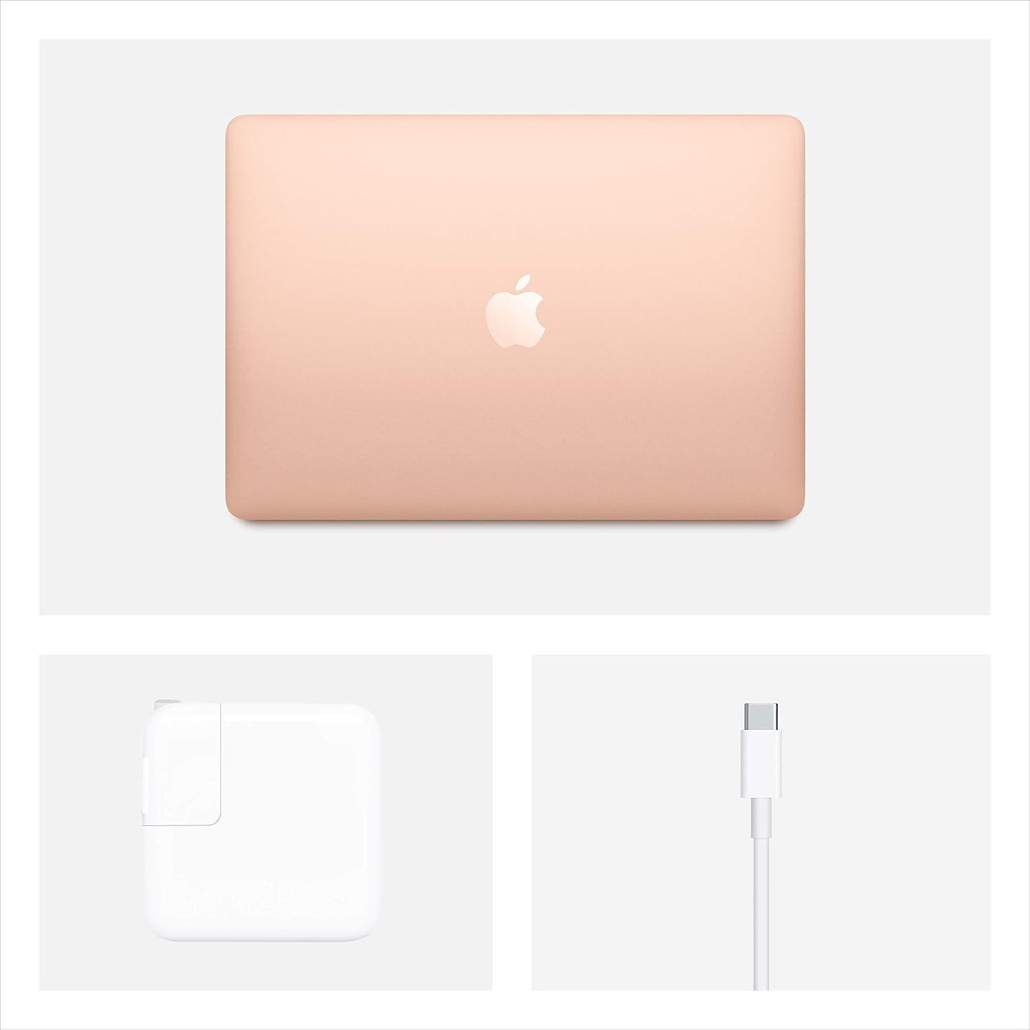 Apple MacBook Air (13-inch Retina display, 1.6GHz dual-core Intel Core i5, 128GB) - Gold (Renewed)
